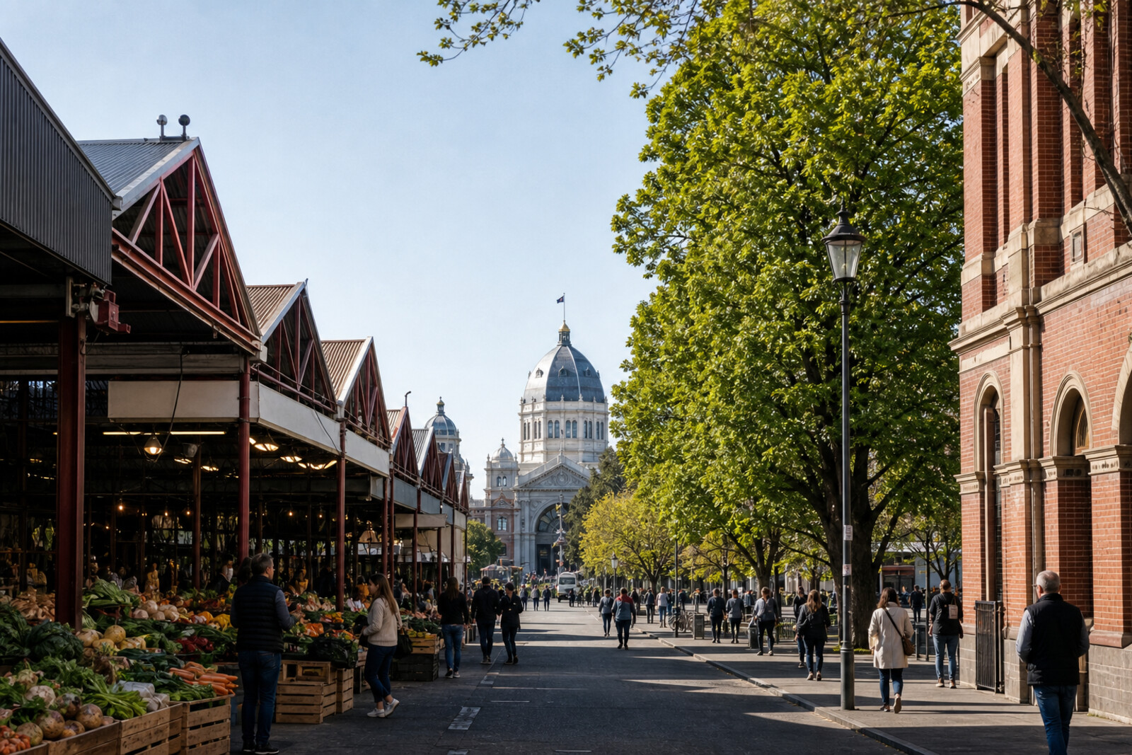 Generated editorial cover image for the “melbourne-northern-civic-market-exhibition” route
