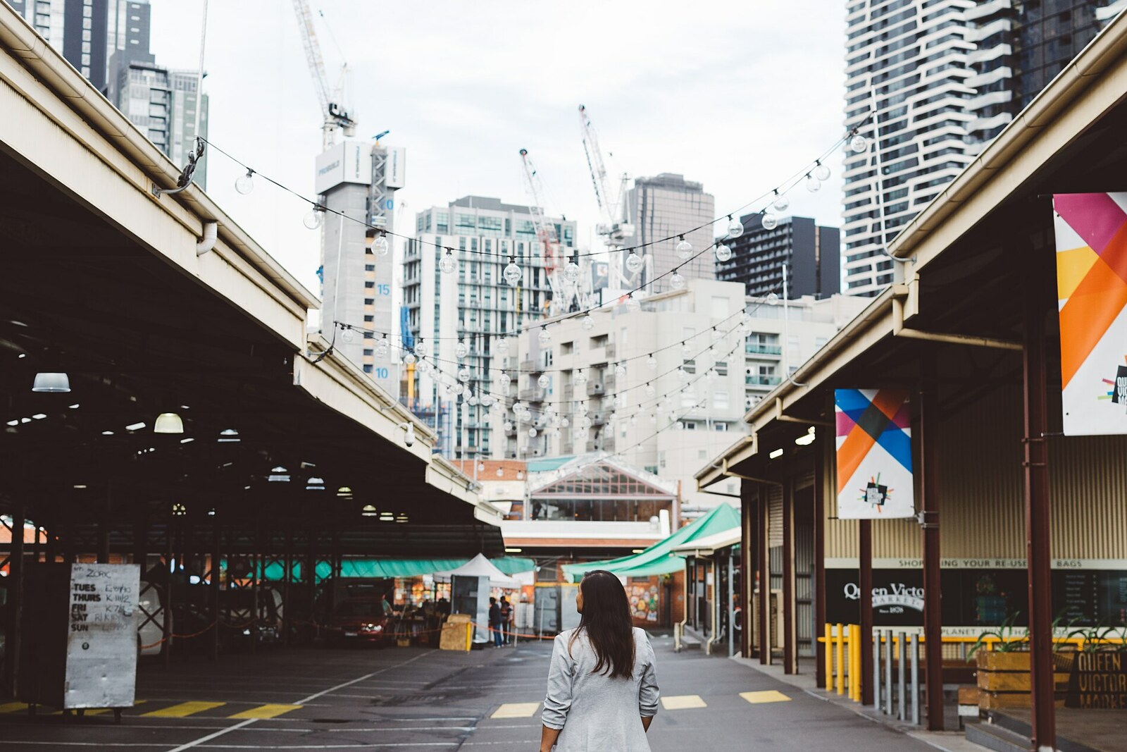 Queen Victoria Market in Melbourne