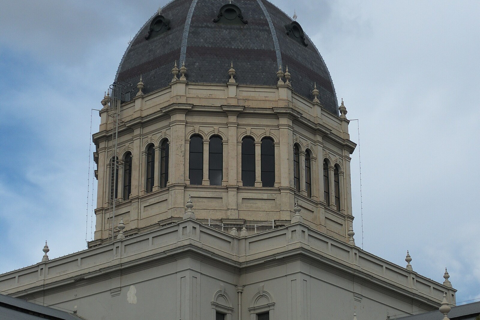 The dome of the Royal Exhibition Building