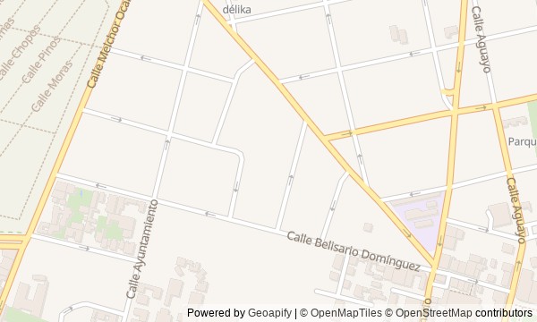 Walk map: Coyoacán: the old center from Viveros de Coyoacán to Casa Azul