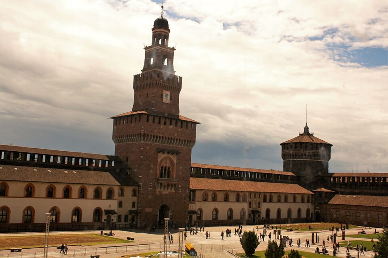 Castillo Sforzesco, Milán