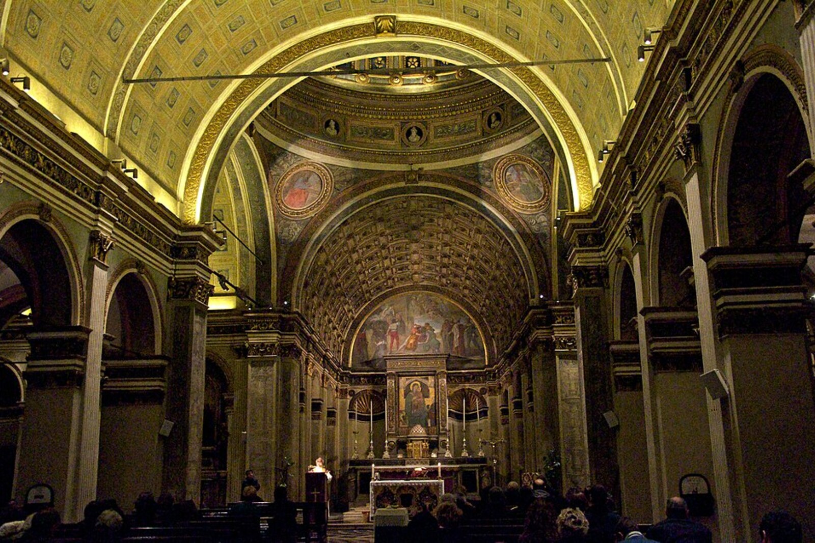 Interiors of San Satiro