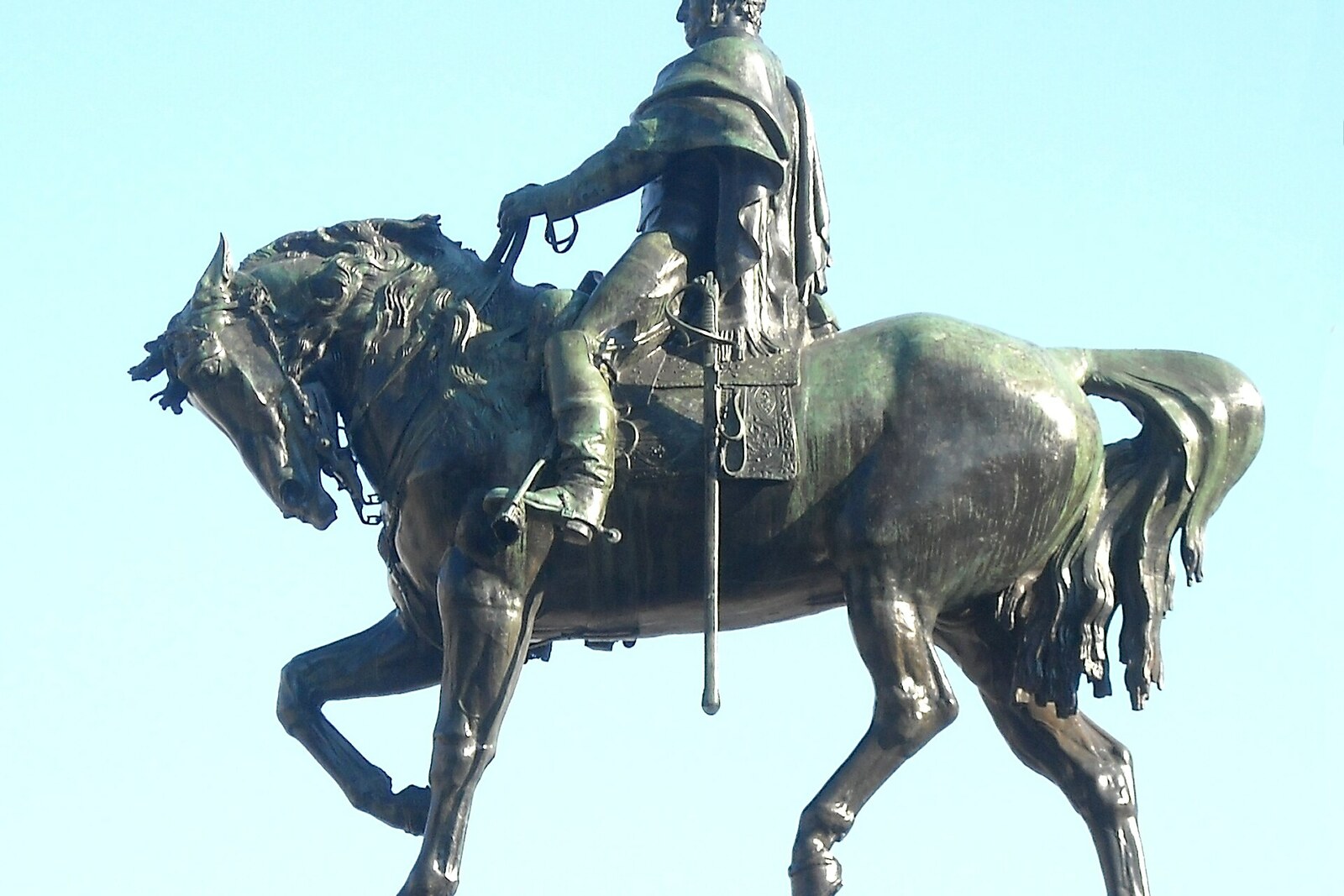 The Equestrian Statue of Artigas on Plaza Independencia in Montevideo.