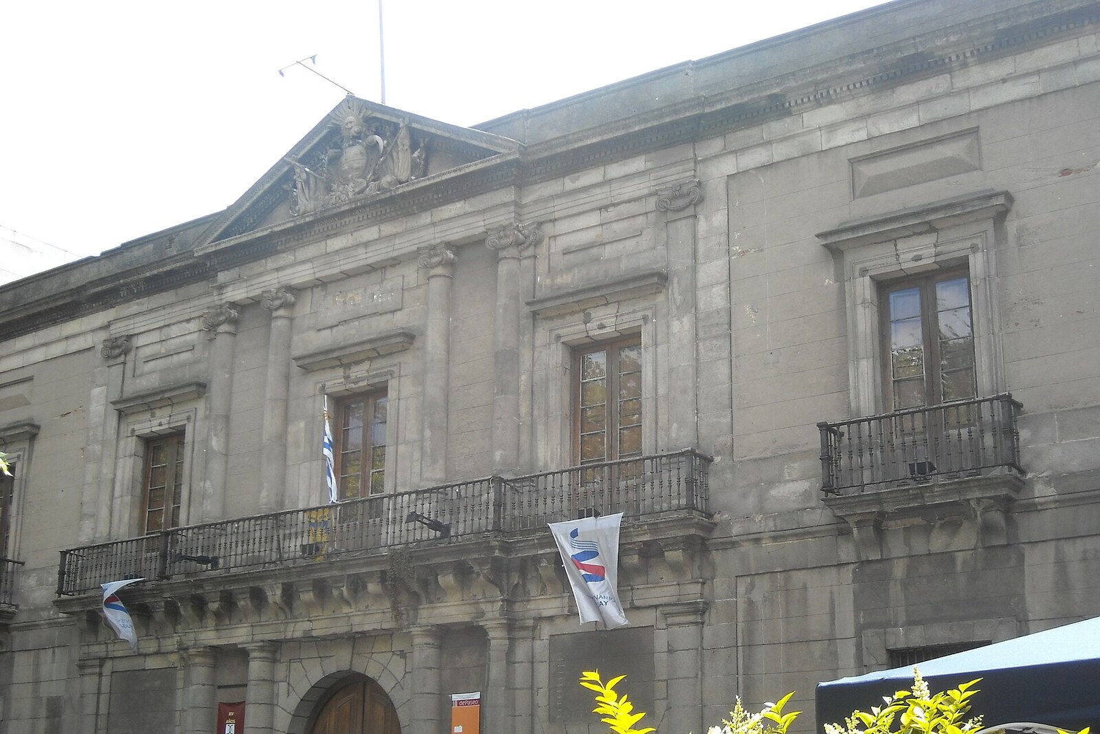 The historic Montevideo Cabildo building.