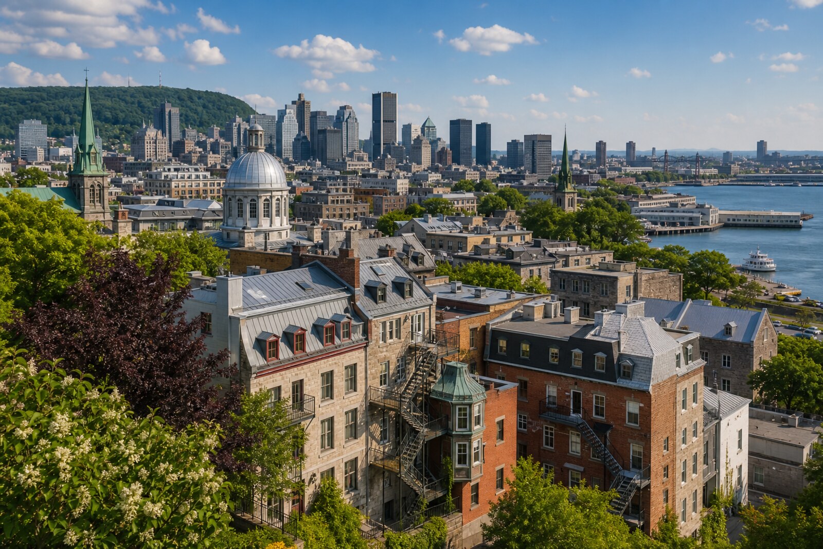 Editorial hero image generated for the city of Montreal