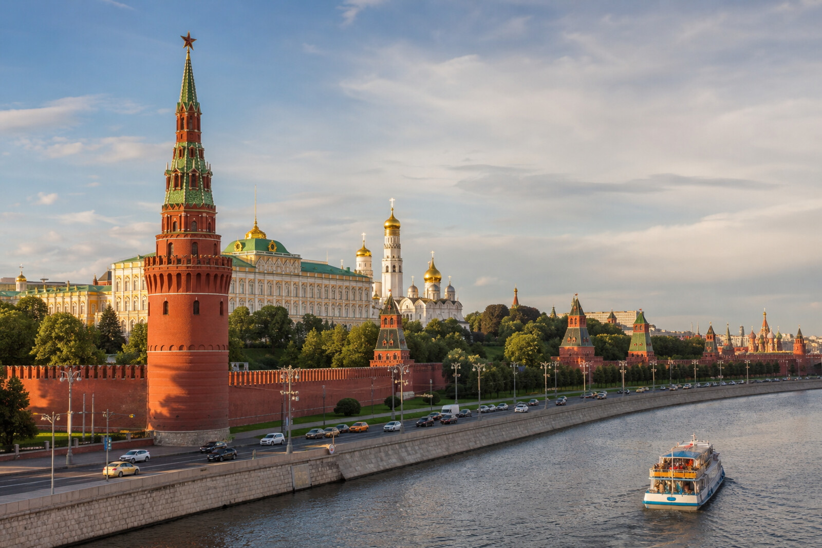 Generated editorial hero image of the city of Moscow