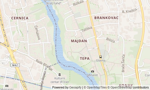 Walk map: Mostar: Bridges, Crafts, and a Rebuilt City