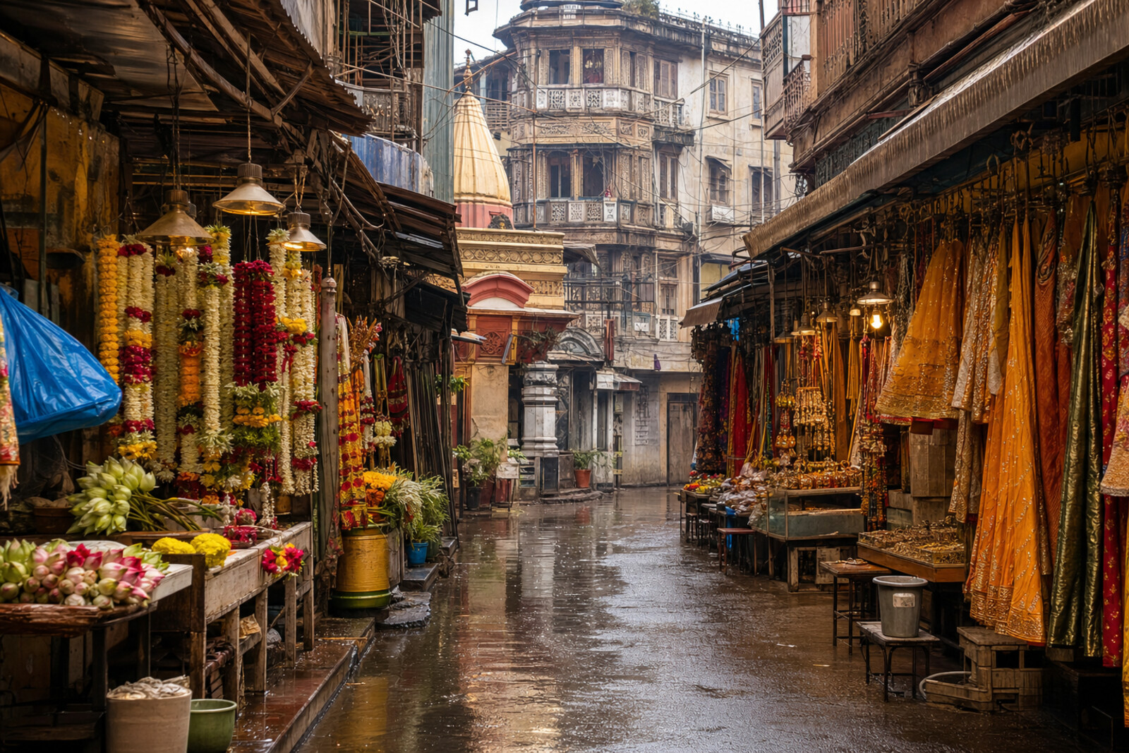 Generated route cover: “Bhuleshwar, markets, and Mumba Devi Temple”