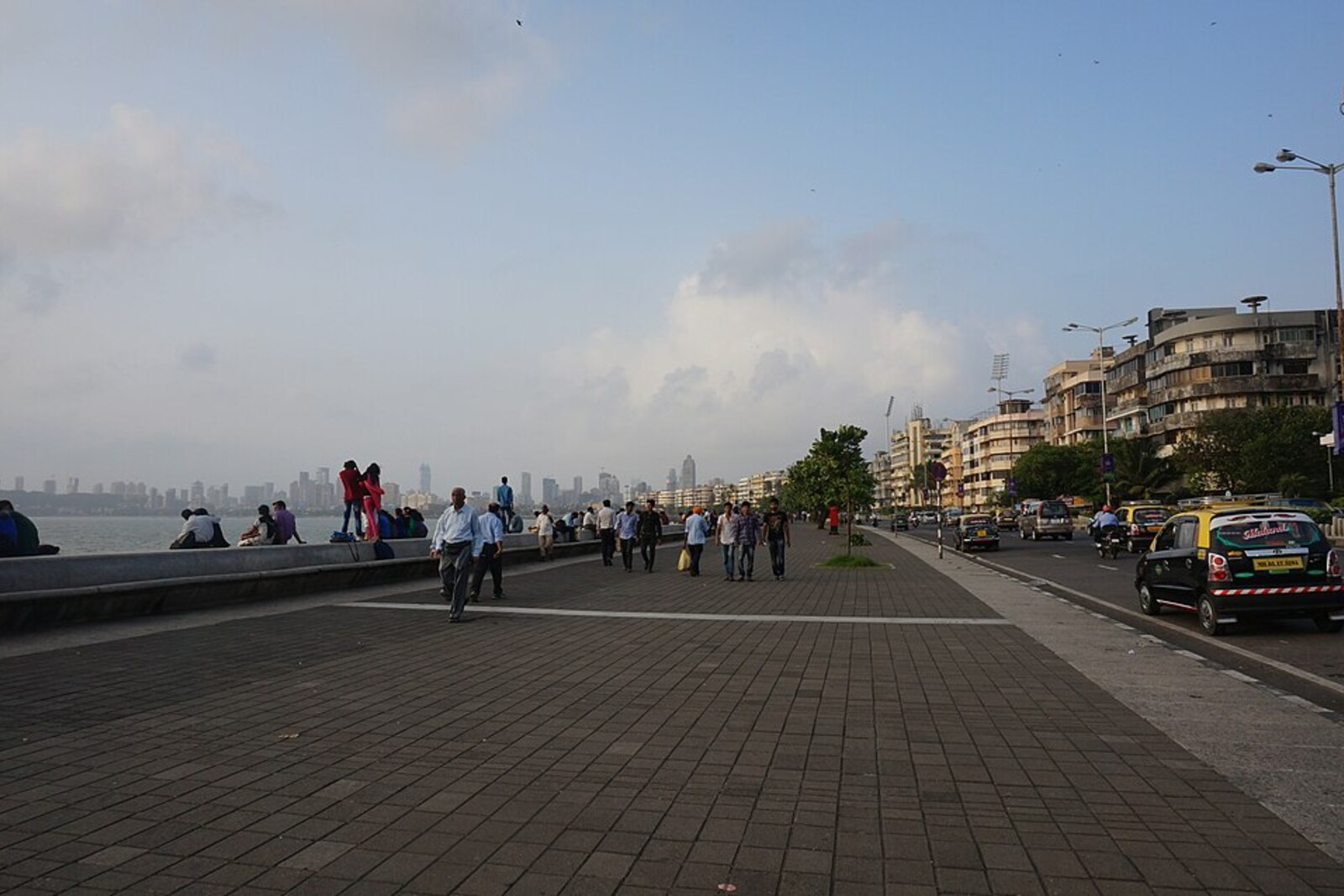 Marine Drive in Mumbai