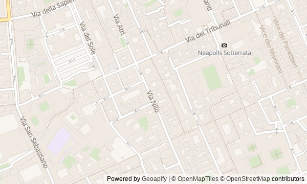 Walk map: Spaccanapoli and the Decumani: Transformations of Old Naples