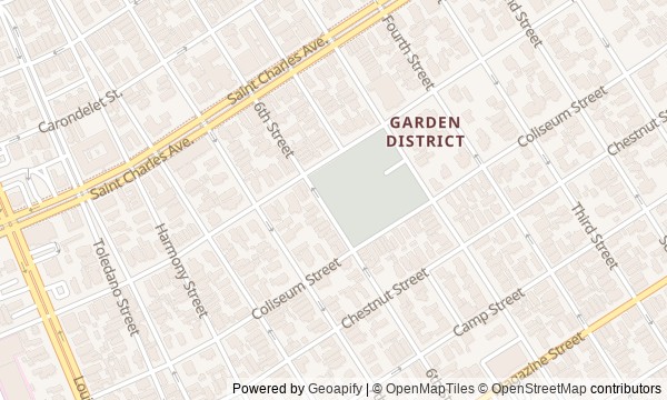 Walk map: How the Garden District Was Built