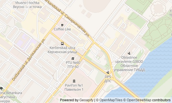 Walk map: Nizhny Novgorod Fair and Strelka