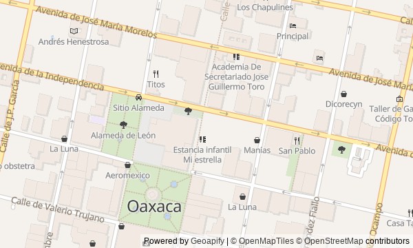 Walk map: How Central Oaxaca Changed