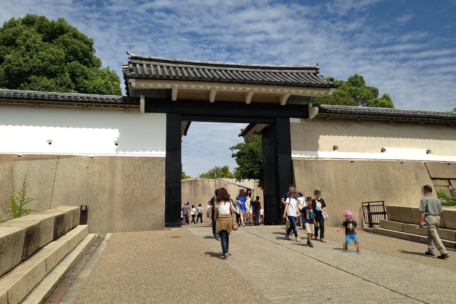 Sakuramon Gate of Osaka Castle