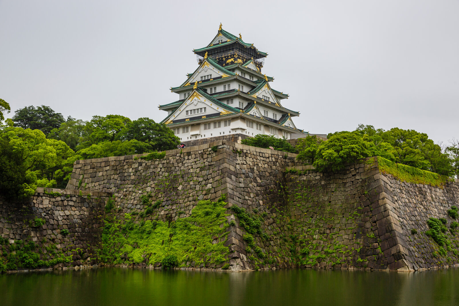 Castillo de Osaka en Osaka