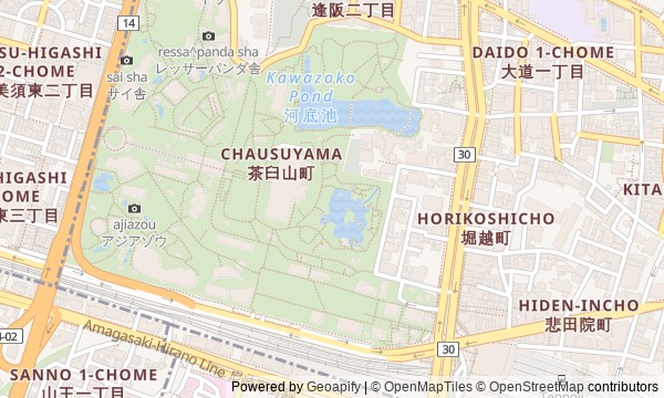Walk map: Southern Osaka: from Shinsekai to Abeno