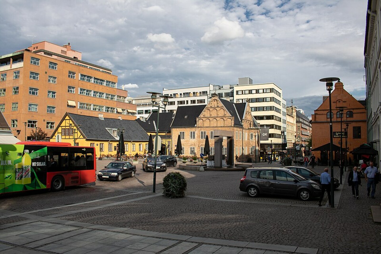 Christiania Torv and the old administrative layer
