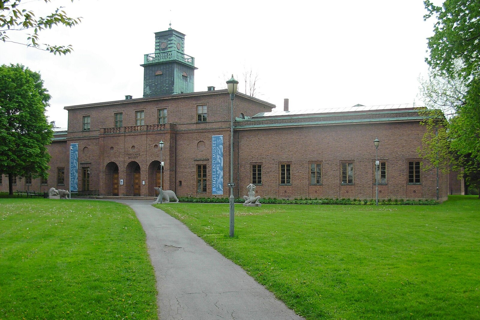 Facade of the Vigeland Museum in Oslo