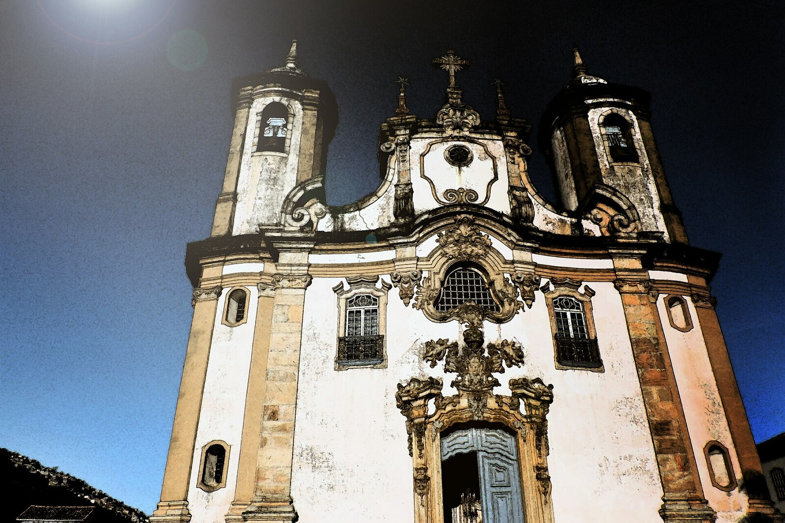 Church of Our Lady of Mount Carmel in Ouro Preto.