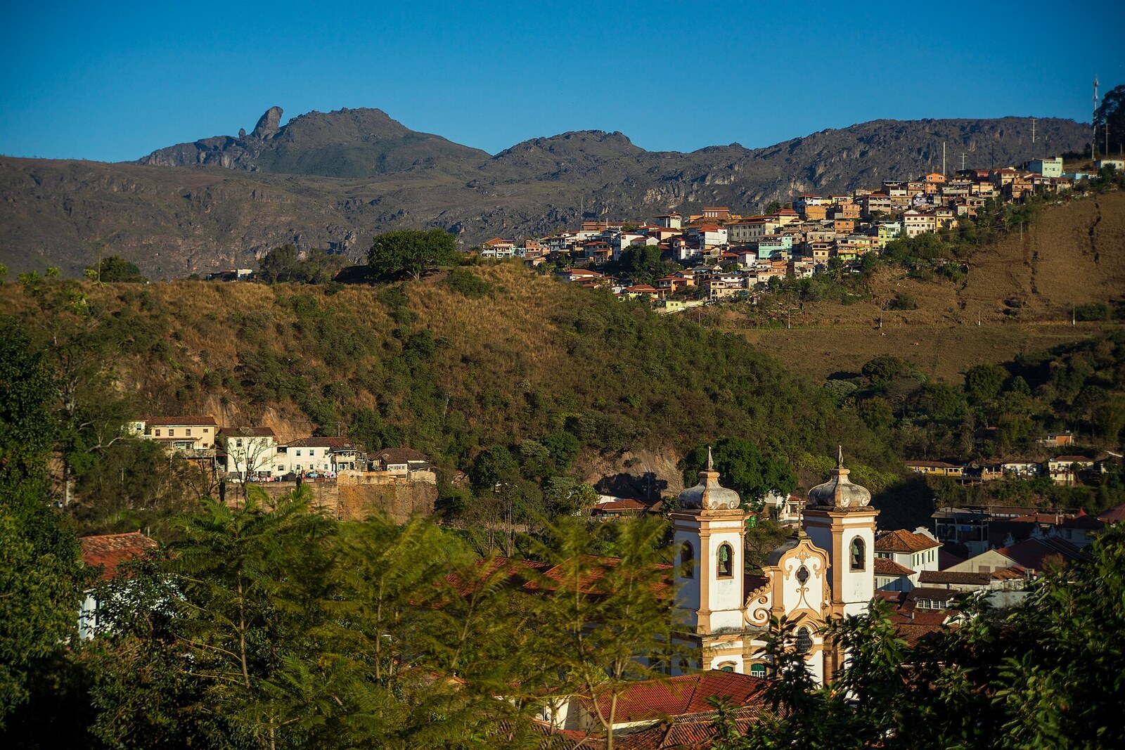 Basilica of Our Lady of the Pillar in Ouro Preto.