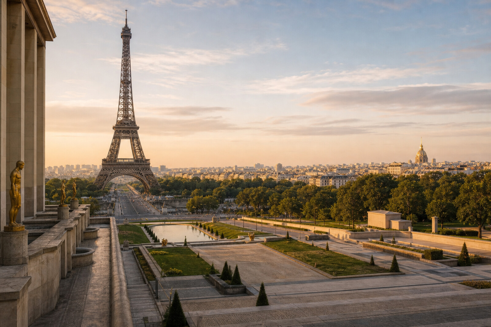 Generated editorial cover for the “paris-trocadero-eiffel-invalides-perspectives” route