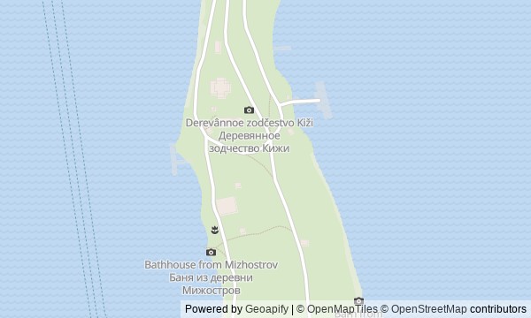 Walk map: Kizhi: Pogost and Island Museum