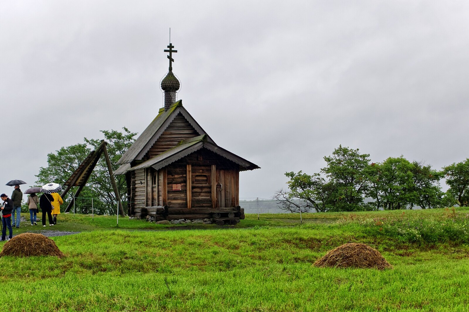 Church of the Resurrection of Lazar from Murom Monastery on Kizhi Island