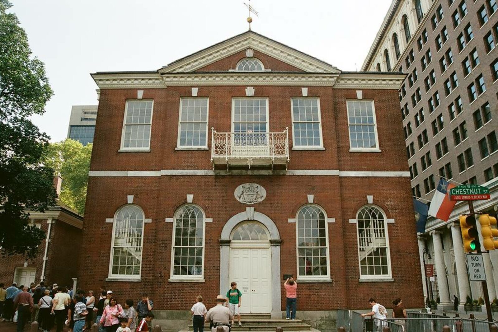 The Congress Hall building in Philadelphia