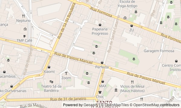 Walk map: Baixa and Bolhão: Everyday Life in Central Porto