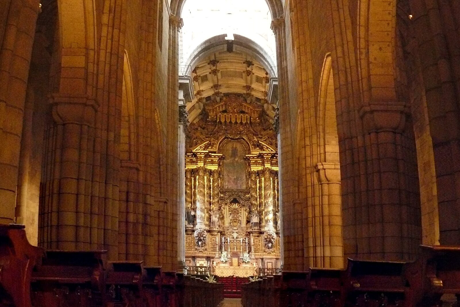 Interior of Porto Cathedral