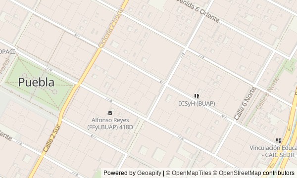 Walk map: Puebla Center: Squares, Books, Markets, and Baroque