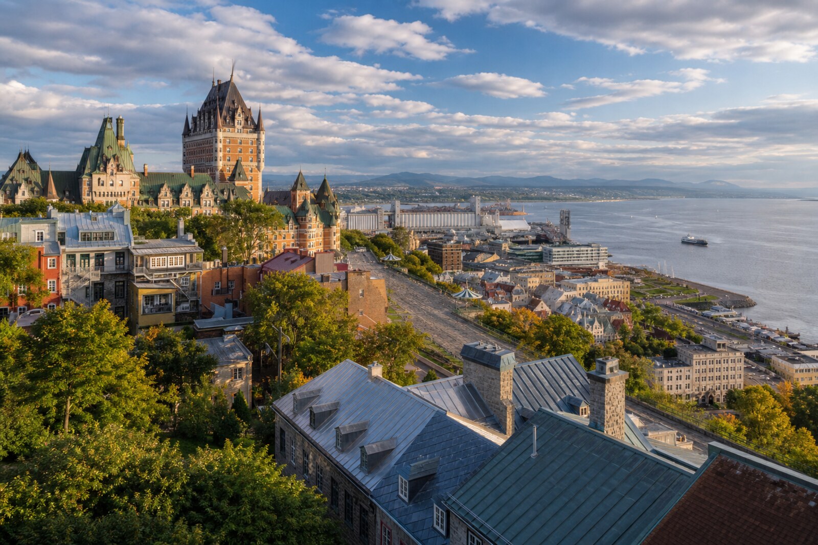 Generated editorial hero image for the city of Quebec