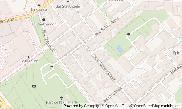 Walk map: Québec City’s Fortified Walls: Gates and the Citadel
