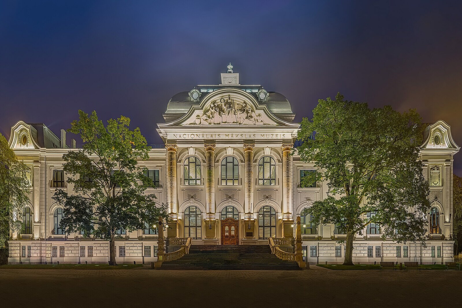 Latvian National Museum of Art in Riga