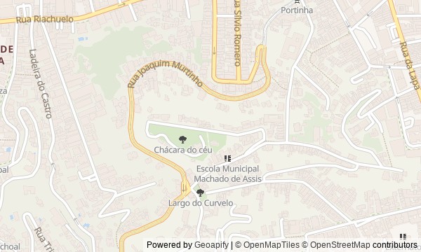 Walk map: Lapa and Santa Teresa: The Road Uphill