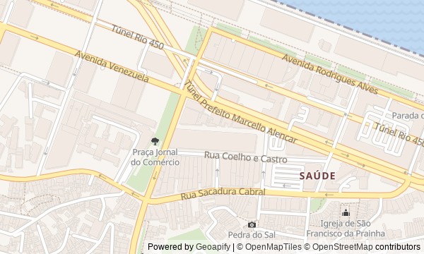 Walk map: Little Africa and Port Rio