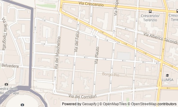 Walk map: Borgo and the Vatican: Papal Power in the City