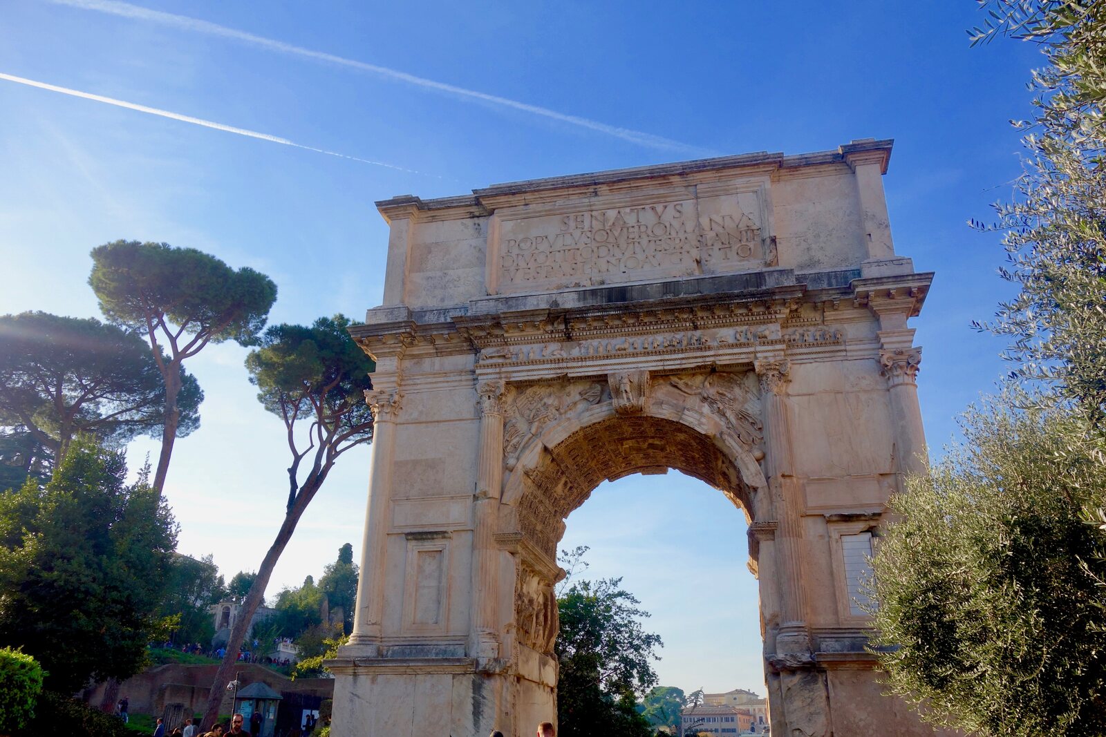 Via Sacra, sacred rhythm and the Arch of Titus