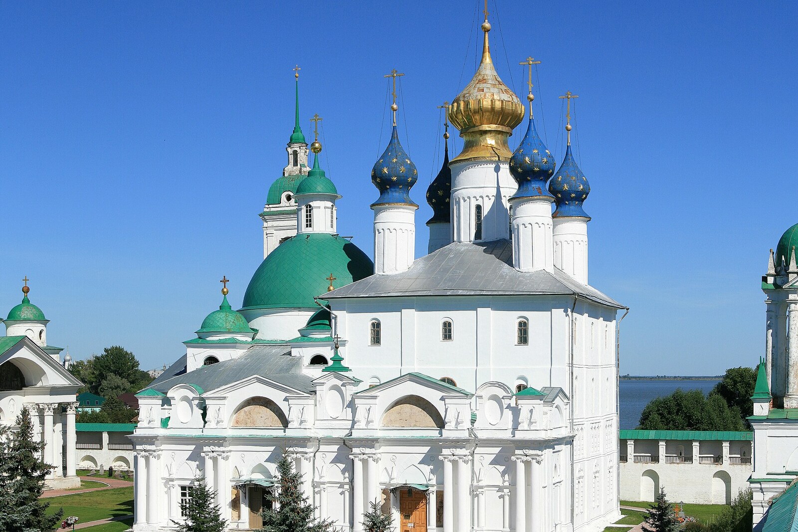 Conception Cathedral inside Spaso-Yakovlevsky Dimitriev Monastery.