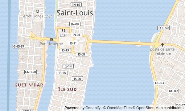 Walk map: Saint-Louis Island: Bridges, Squares, and Waterfronts
