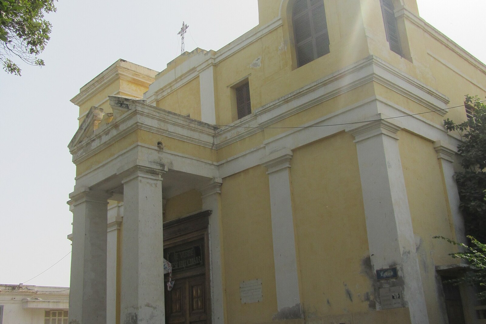 Saint-Louis Church on Ndar Island.