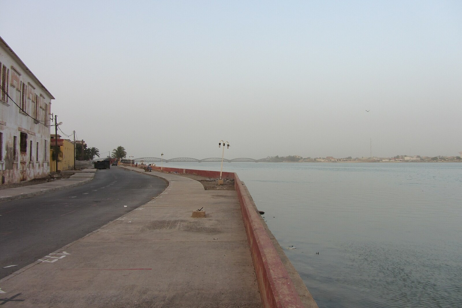 Quai Henri Jay on the southern side of Saint-Louis Island.