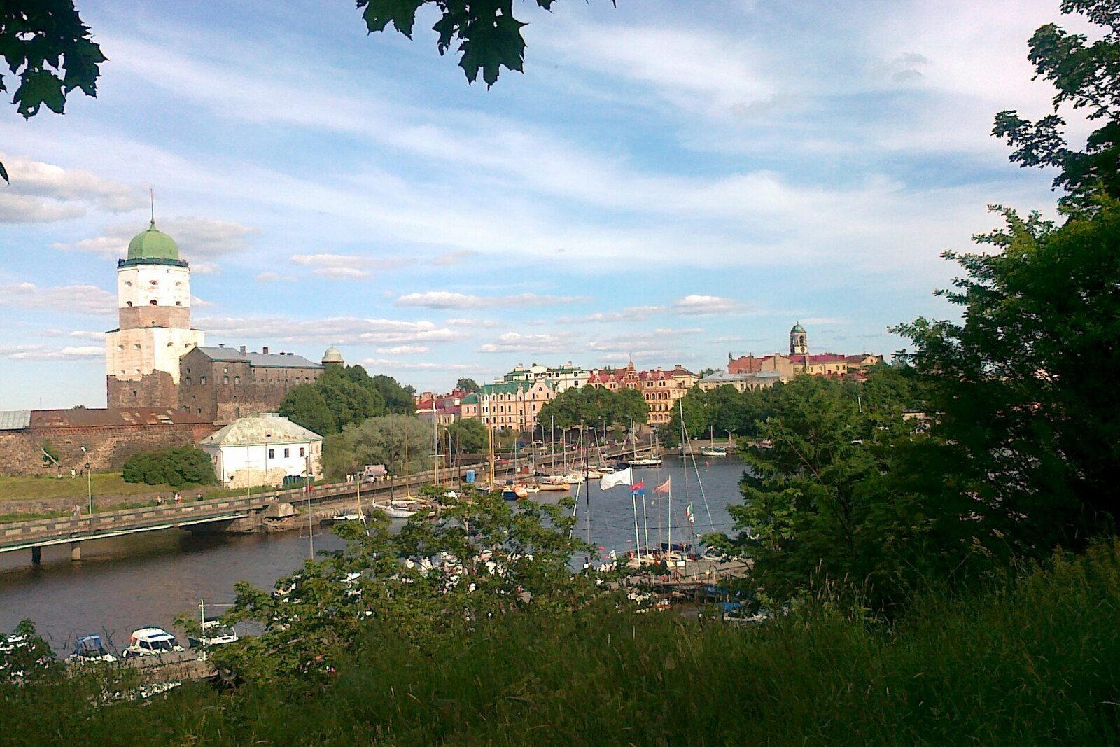 Vyborg Castle with St. Olaf's Tower