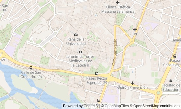 Walk map: Golden Salamanca: University, Cathedrals, and the Tormes