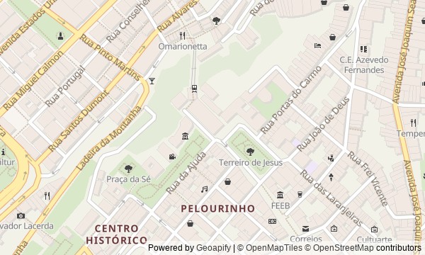 Walk map: Pelourinho: African Brotherhoods and Baroque Salvador