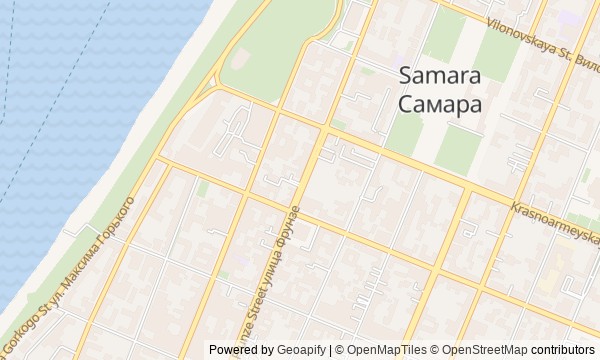 Walk map: Merchant Samara and the Reserve Capital