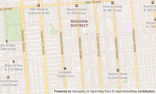 Walk map: Mission District: From Mission Dolores to the Mural Alleys