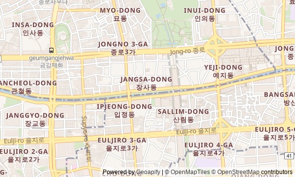 Walk map: Cheonggyecheon Stream, Euljiro, and Dongdaemun: Seoul's remade center