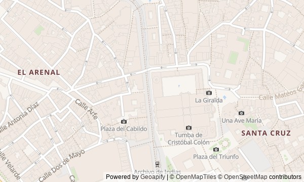 Walk map: Santa Cruz neighbourhood and Seville’s former Jewish Quarter