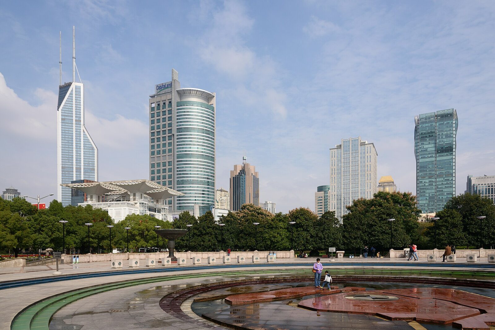People's Square in Shanghai